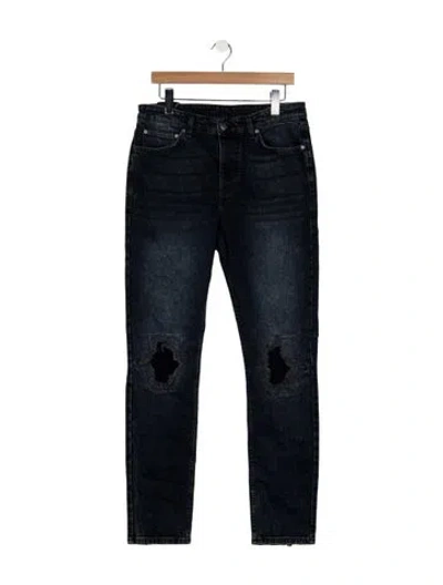 Pre-owned Ksubi Skinny Jeans In Blue