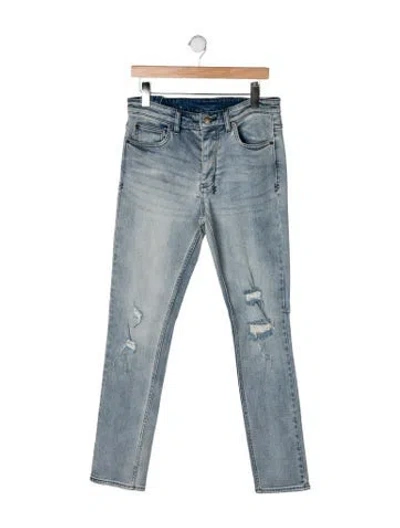 Pre-owned Ksubi Skinny Jeans In Blue