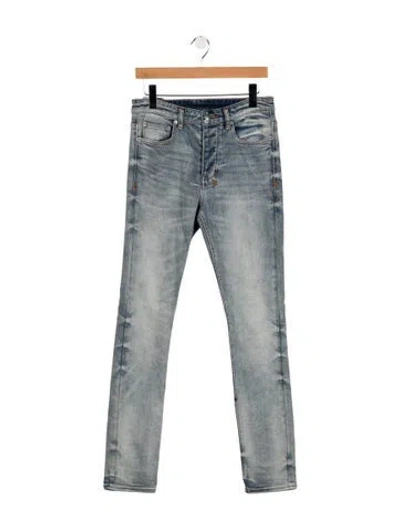 Pre-owned Ksubi Skinny Jeans In Blue
