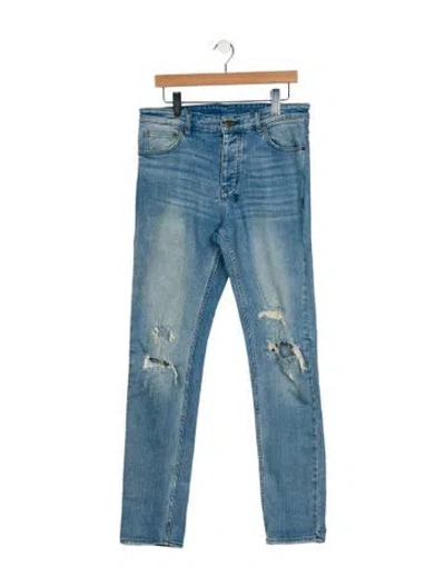 Pre-owned Ksubi Skinny Jeans In Blue