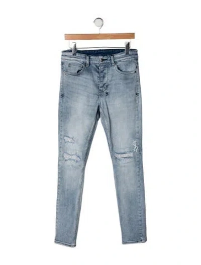 Pre-owned Ksubi Skinny Jeans In Blue