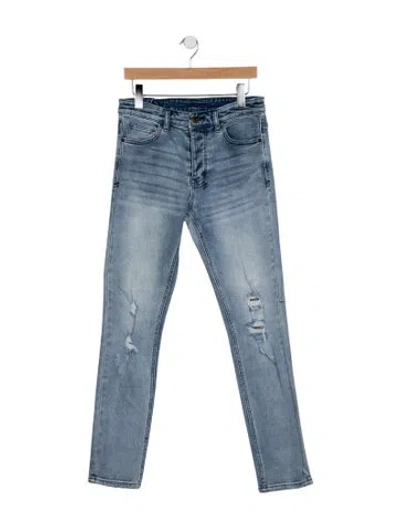 Pre-owned Ksubi Skinny Jeans In Blue