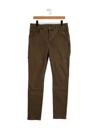 Pre-owned Ksubi Skinny Jeans In Brown