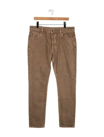 Pre-owned Ksubi Skinny Jeans In Brown