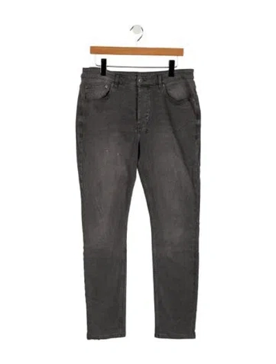 Pre-owned Ksubi Skinny Jeans In Gray