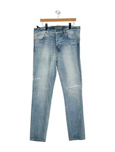 Pre-owned Ksubi Skinny Jeans W/ Tags In Blue