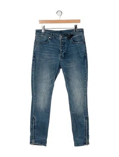 Pre-owned Ksubi Skinny Jeans W/ Tags In Blue