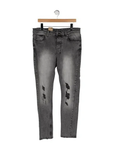 Pre-owned Ksubi Skinny Jeans W/ Tags In Gray