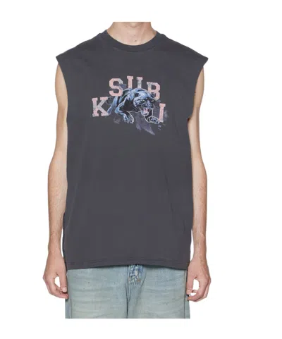 Ksubi Sleeveless T-shirt In Black