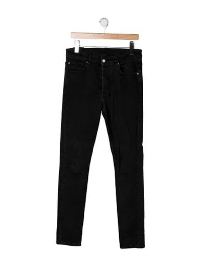 Pre-owned Ksubi Slim Fit Jeans In Black
