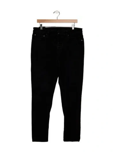 Pre-owned Ksubi Slim Fit Jeans In Black