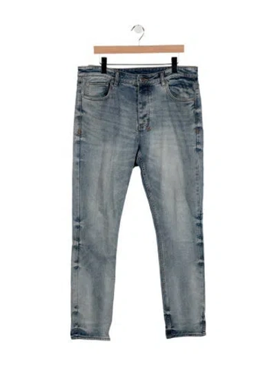 Pre-owned Ksubi Slim Fit Jeans In Blue