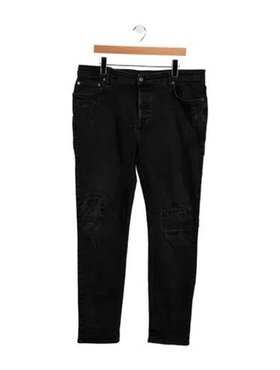 Pre-owned Ksubi Slim Fit Jeans In Blue