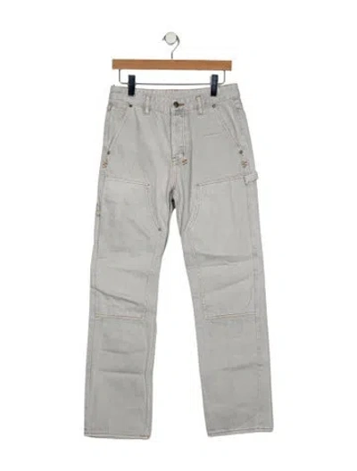 Pre-owned Ksubi Slim Fit Jeans In Gray