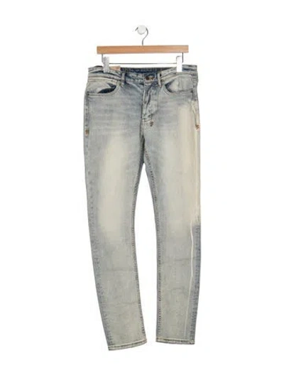 Pre-owned Ksubi Slim Fit Jeans W/ Tags In Blue
