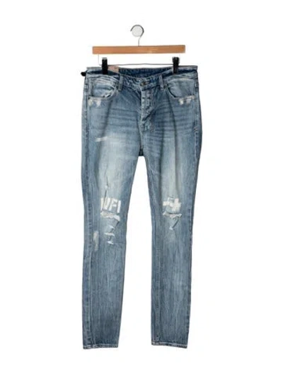 Pre-owned Ksubi Slim Fit Jeans W/ Tags In Blue
