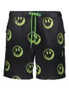 Ksubi Printed Techno Fabric Bermuda-shorts In Black