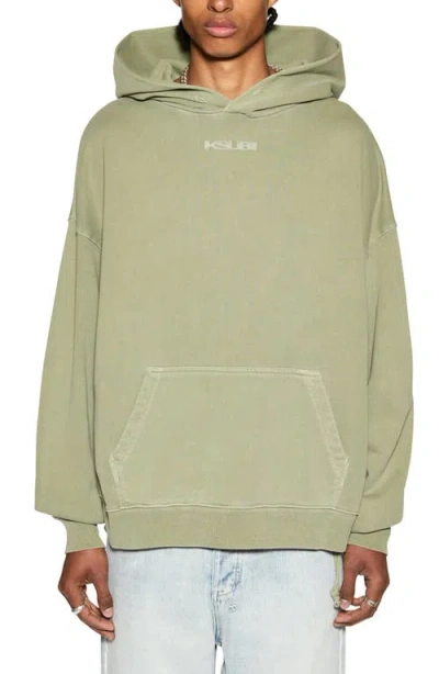 Ksubi Sott Ekcess Oversize Hoodie In Green