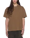 Ksubi Sott Ekcess Oversized Short Sleeve Logo Tee In Brown