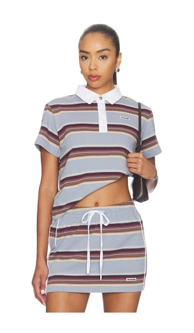 Ksubi Sott Shrunken Polo In Multi