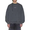 Ksubi Spirit Ekcess Washed Sweatshirt In Gray