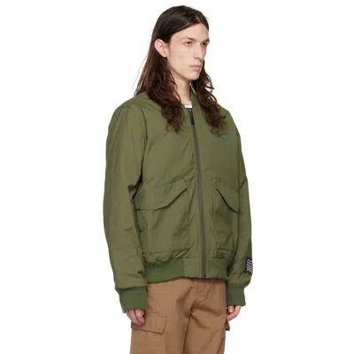 Ksubi Ssense Launches Exclusive Green Royalty Pilot Jacket