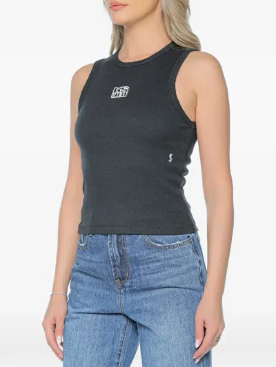 Ksubi Stacked Syndicate Tank Top In Black