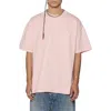 Ksubi Stamp Ekcess Oversize Embroidered Cotton Rib T-shirt In Baby Pink