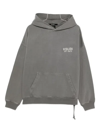 Ksubi State Ekcess Hoodie In Gray