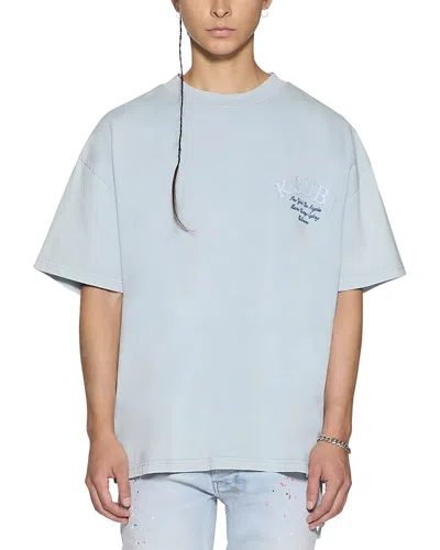 Ksubi Stellar Ekcess Ice Mist Logo T-shirt In Blue