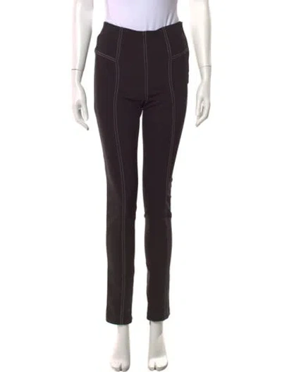 Pre-owned Ksubi Straight Leg Pants In Brown