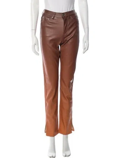 Pre-owned Ksubi Straight Leg Pants In Brown