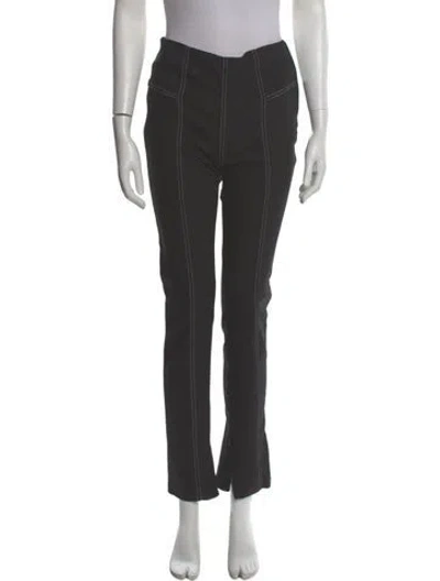 Pre-owned Ksubi Straight Leg Pants In Gray