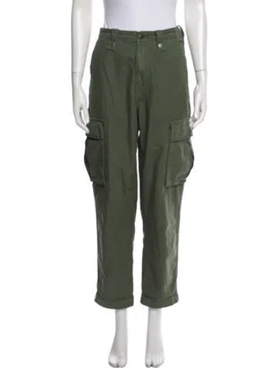 Pre-owned Ksubi Straight Leg Pants In Green