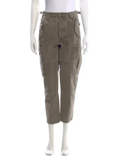 Pre-owned Ksubi Straight Leg Pants In Neutral