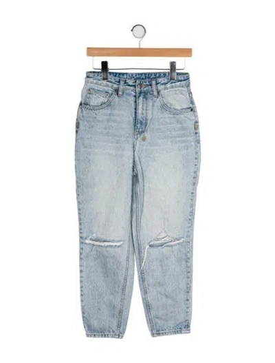 Pre-owned Ksubi Straight-leg Jeans In Blue