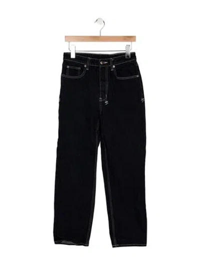 Pre-owned Ksubi Straight-leg Jeans In Blue