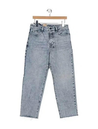 Pre-owned Ksubi Straight-leg Jeans W/ Tags In Blue