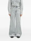 Ksubi Strider Worn Cuffed Jeans In Blue
