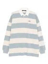 Ksubi Striped Polo Top In Multi