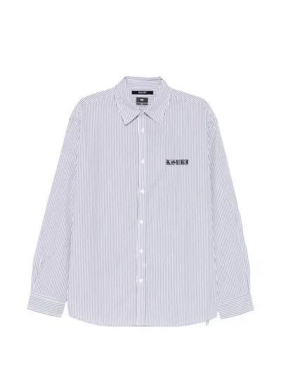 Ksubi Striped Signature Long-sleeved Shirt In Multi