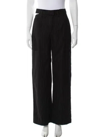 Pre-owned Ksubi Striped Wide Leg Pants In Multi