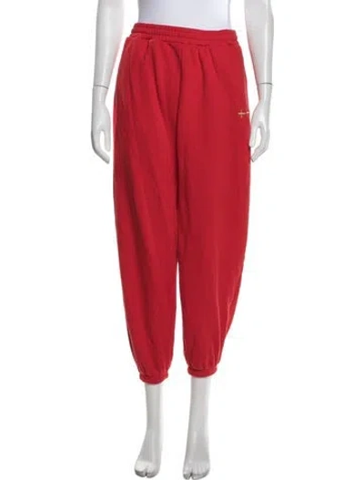Pre-owned Ksubi Sweatpants In Red