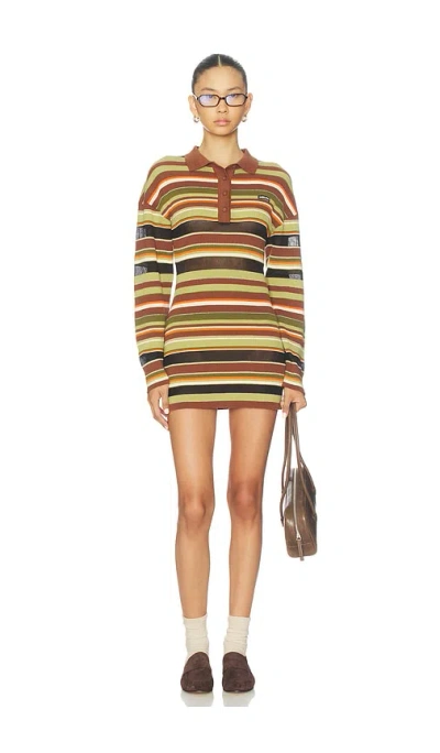 Ksubi Tamrin Polo Dress In Multi