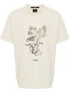 Ksubi Beige Target Biggie Cyclone T-shirt In Nude