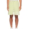 Ksubi Team Trak Short In Limelite Green In Multi