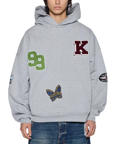 KSUBI THE PATCHED EKCESS OVERSIZED FIT HOODIE