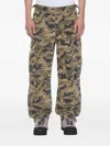 Ksubi Troop Camouflage Cargo Trousers In Green