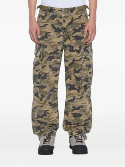 KSUBI TROOP CAMOUFLAGE CARGO TROUSERS
