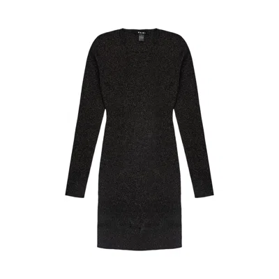 Pre-owned Ksubi Untamed Long-sleeve Dress 'black' | Women's Size L